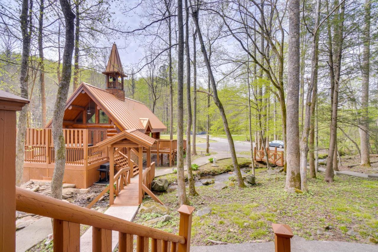 Lovely Gatlinburg Cabin With Private Hot Tub! Eksteriør bilde